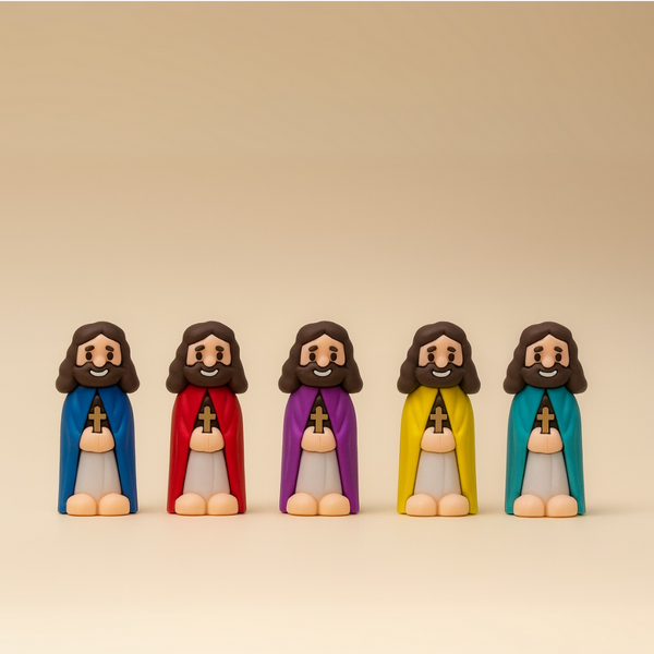Little Jesus Figures - Cross Edition