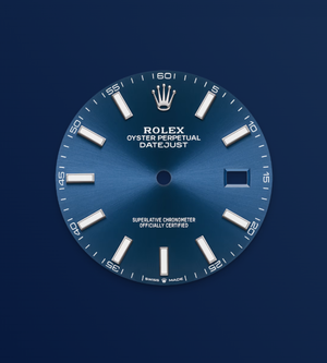 Sunburst dial detail