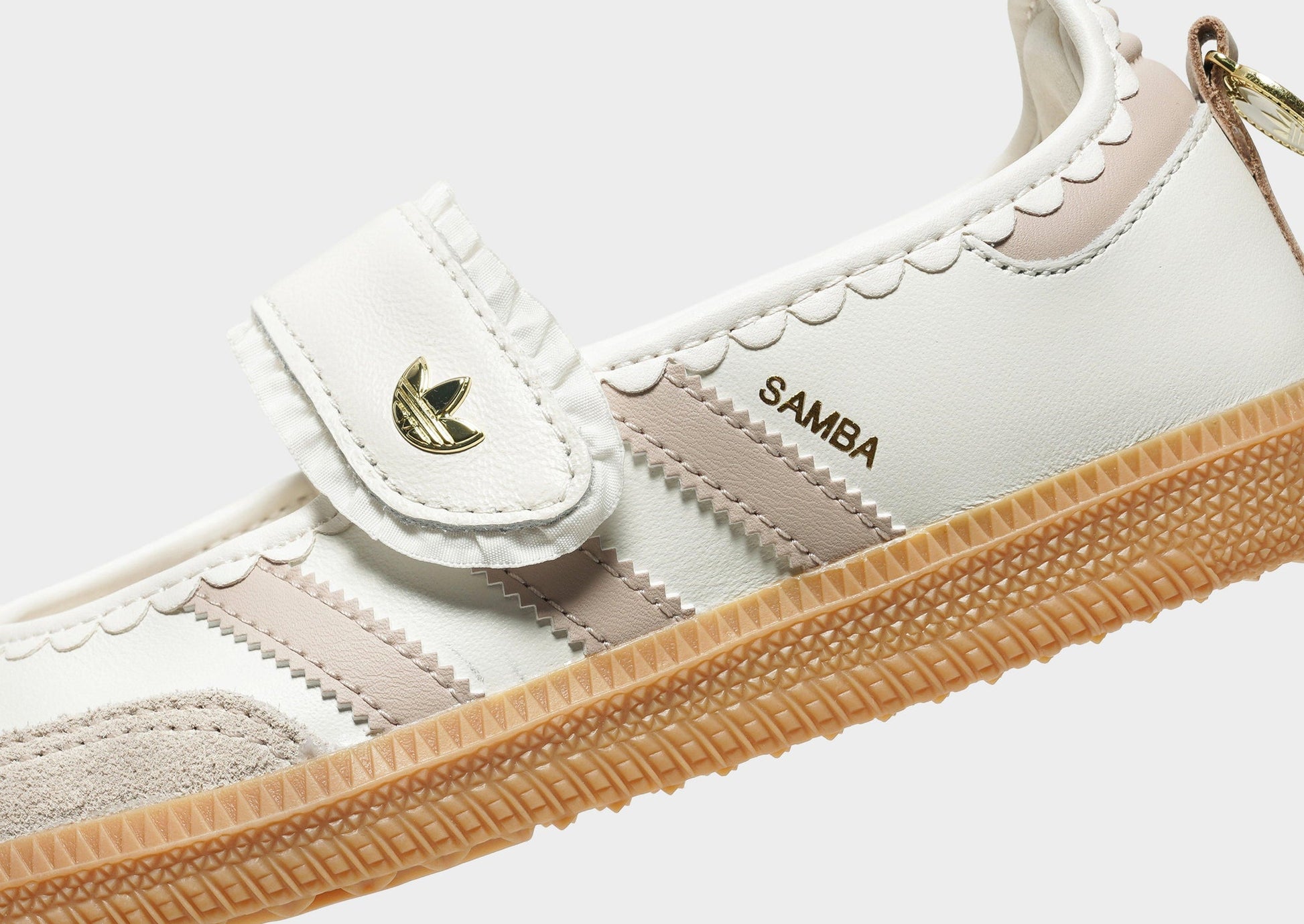 Samba Jane Women's Sneakers - Vintage Style Court Shoes